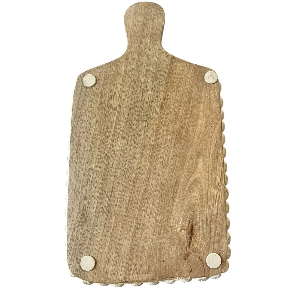 South Carolina State Wood‎ Cutting Board Beaded Edge Serving Tray Rustic 11.5